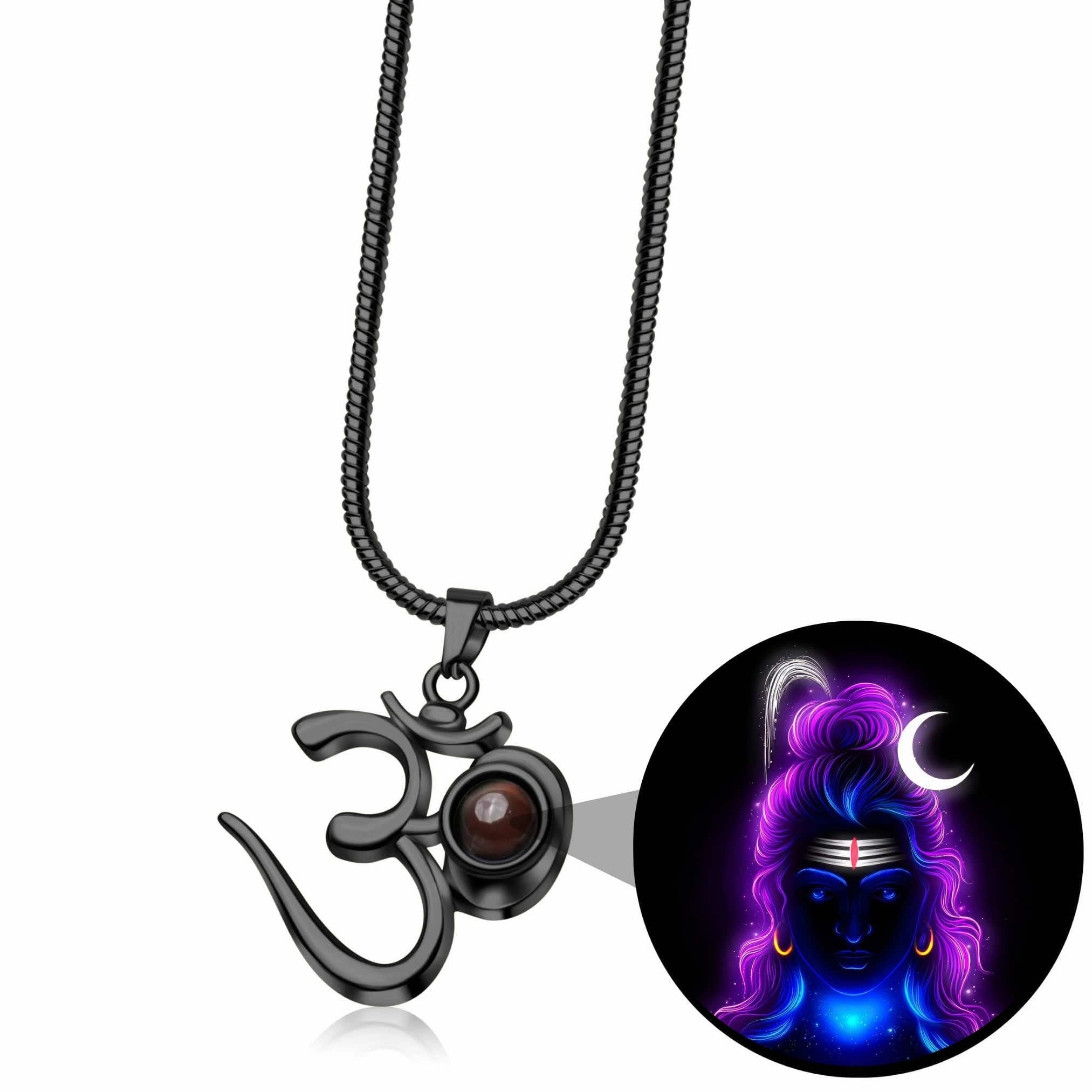 Shiva OM Pendant Glowing Shiva
