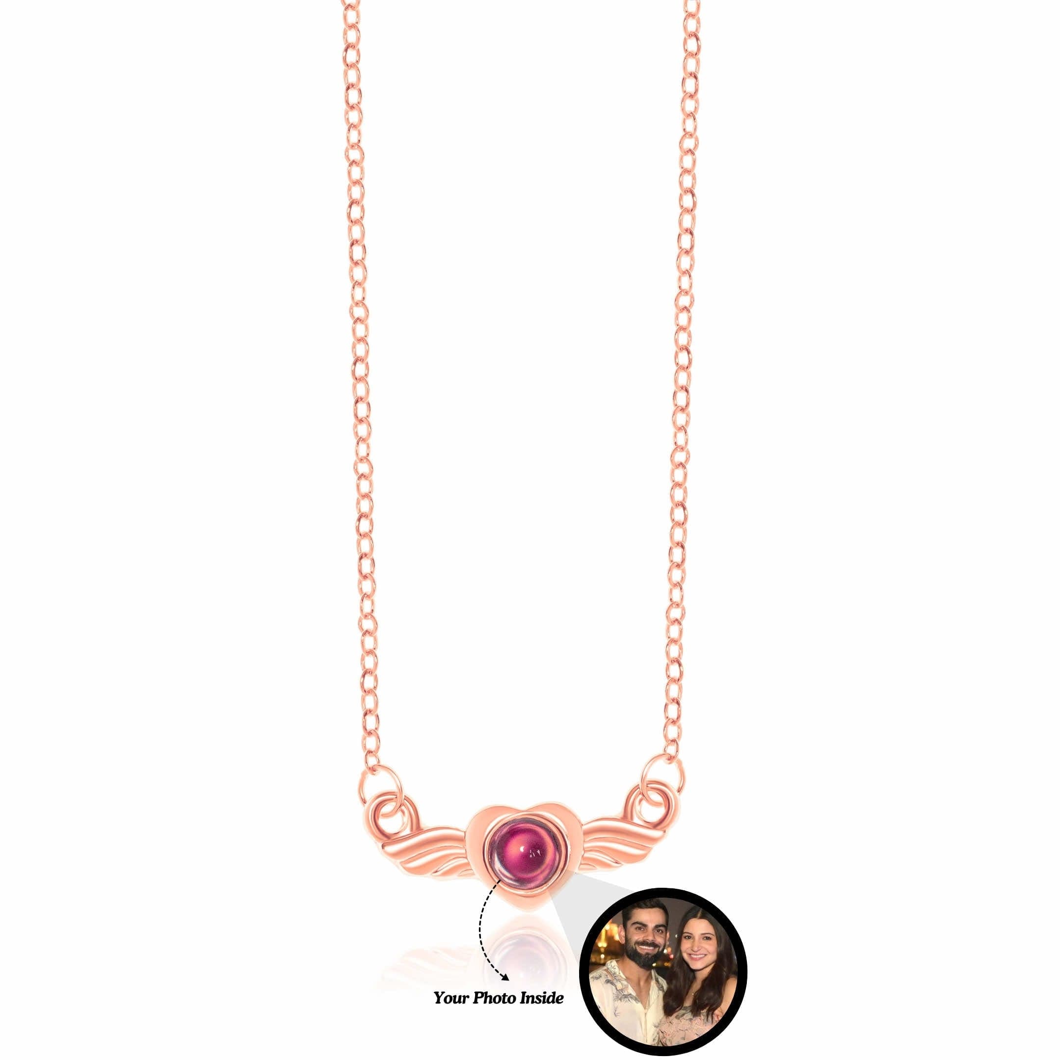 Heart Wings PhotoJewels Necklace