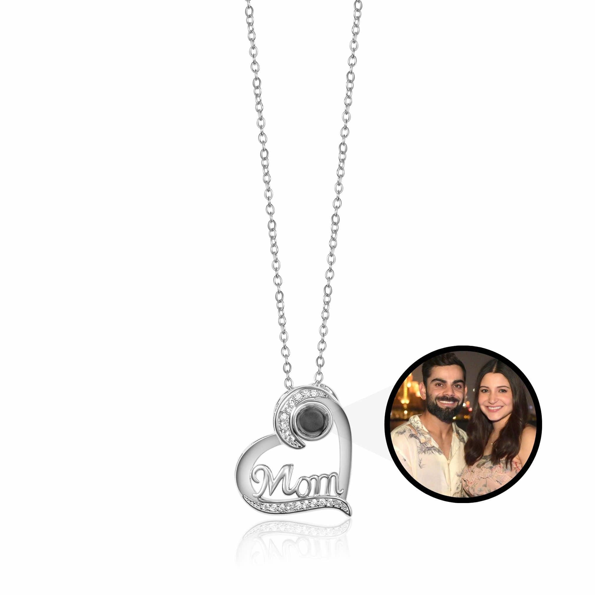Mom Heart PhotoJewels Necklace