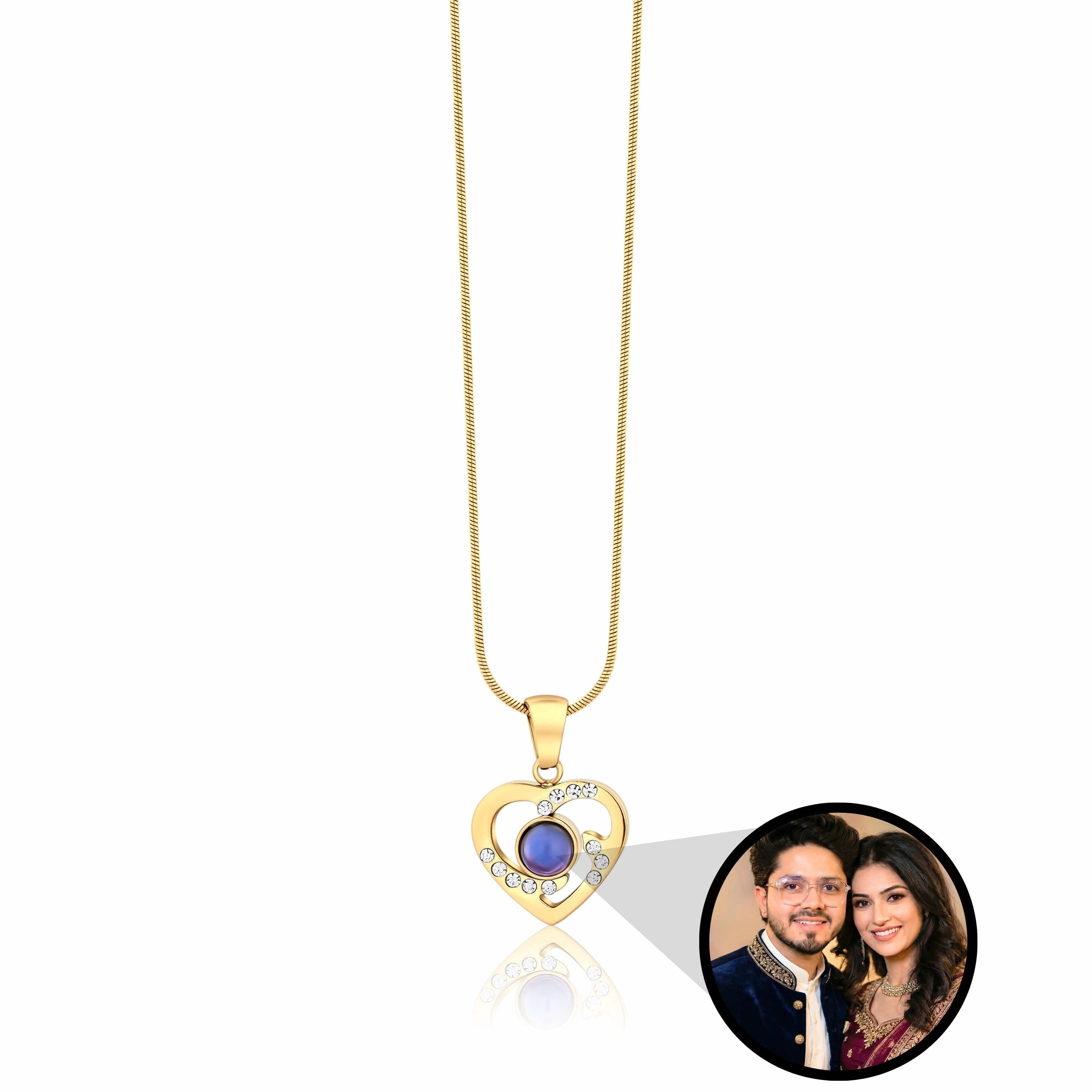 Elegant Heart PhotoJewels Necklace 2.0