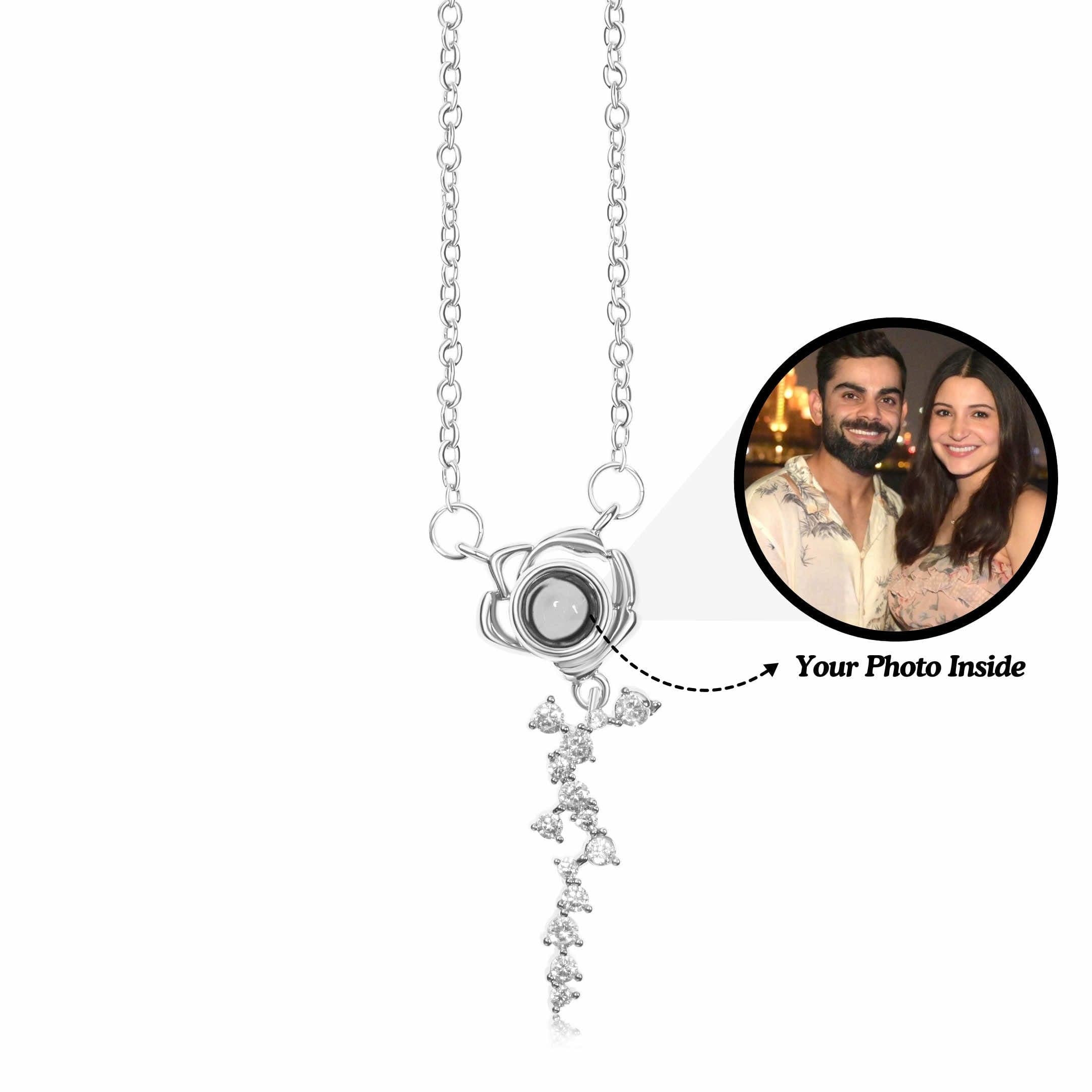 Diamond Rose PhotoJewels Pendant