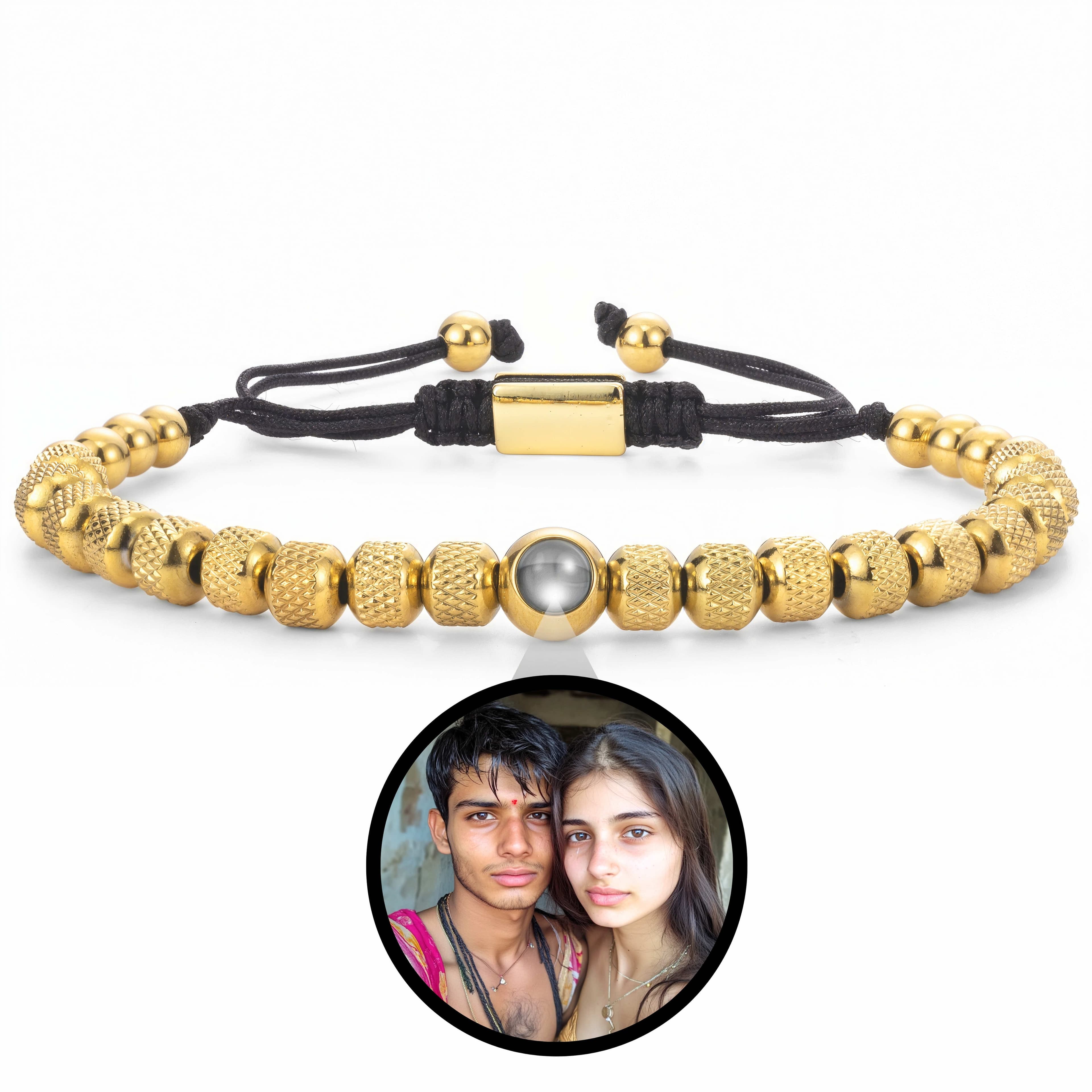Luxe Men's PhotoJewels Bracelet